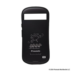 41-972953 [Google Pixel 8a用 iFace First Classケース くすみ ブラック PEANUTS ウッドストック]