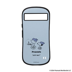 41-972960 [Google Pixel 8a用 iFace First Classケース くすみ ブルー PEANUTS ベッドタイム]