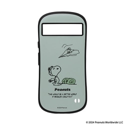 41-972977 [Google Pixel 8a用 iFace First Classケース くすみ グリーン PEANUTS フライングエース]