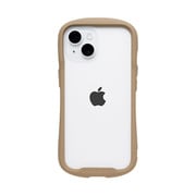 41-973516 [iPhone 15用 iFace Reflection Frost 強化ガラスクリアケース ベージュ]