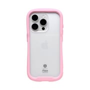 41-975107 [iPhone 15 Pro用 iFace Reflection 強化ガラスクリアケース サクラピンク]