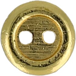 ドール用 ミニ二つ穴ボタン ゴールド LCDMP-01 G