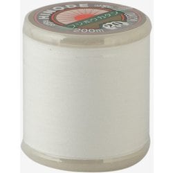 IK20/200 [日の出 カタン糸 20番手 200m巻 白]