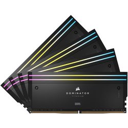 DOMINATOR TITANIUM RGB DDR5 UDIMM 96GB （24GBx4） DDR5-6400 （PC5-51200） CL32/1.4V XMP3.0 Black CMP96GX5M4B6400C32