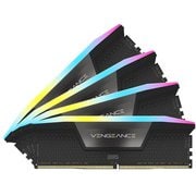 VENGEANCE RGB DDR5 UDIMM 96GB (24GBx4) DDR5-6400 (PC5-51200) CL32/1.4V XMP3.0 Black CMH96GX5M4B6400C32