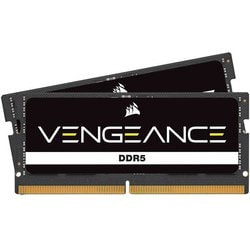 VENGEANCE DDR5 SODIMM 32GB （16GBx2） DDR5-5200 （PC5-41600） CL44/1.1V XMP3.0 Black CMSX32GX5M2A5200C44