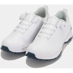 CWA24M C24996110 1030 [ゴルフシューズ メンズ AERO SPORT（エアロ スポーツ） スパイクシューズ 25.0cm ホワイト/ネイビー]