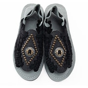 レザーサンダル chubasco-concho-m AZTEC CONCHO（アズテック コンチョ） CH011 BLACK/DENIM（AC2101U） US10/28.0cm [サンダル メンズ]