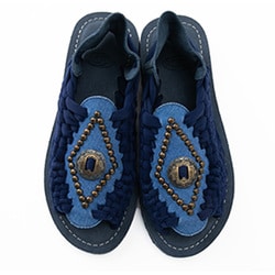 レザーサンダル chubasco-concho-m AZTEC CONCHO（アズテック コンチョ） CH010 BLUE/DENIM（AC22082） US10/28.0cm [サンダル メンズ]
