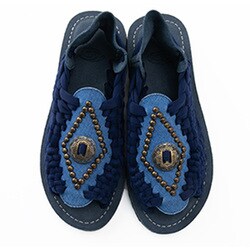 レザーサンダル chubasco-concho-m AZTEC CONCHO（アズテック コンチョ） CH010 BLUE/DENIM（AC22082） US8/26.0cm [サンダル メンズ]