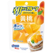 朝からフルーツ 黄桃（パウチ） 95g [黄もも・シラップづけ（エキストラライト）]