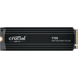 内蔵SSD Crucial T705シリーズ 2TB PM.2 2280 PCIe Gen.5x4 NVMe 2.0 ヒートシンク搭載モデル CT2000T705SSD5-JP