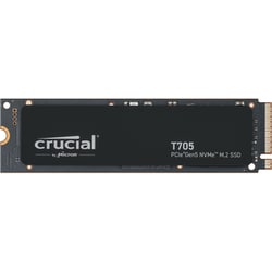 内蔵SSD Crucial T705シリーズ 4TB PM.2 2280 PCIe Gen.5x4 NVMe 2.0 ヒートシンクなしモデル CT4000T705SSD3-JP