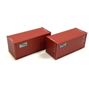 805C HOゲージ 1/80 20ftコンテナ 22G1 BEACON 2個入 [鉄道模型用品]