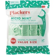 Plackers（プラッカーズ） デンタルフロス マイクロクリーンミント味 150本 [デンタルフロス]