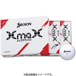 スリクソン XmaX ホワイト [ゴルフボール 1スリーブ 3球入り]