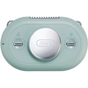 首掛けファン ひんやりハンズフリーファン 充電式 風量切替3段階 ペールアクア FN16-PA