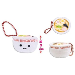 ぷちまるフードDX ボールチェーン付きマスコット ラーメン [キャラクターグッズ]