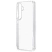 Galaxy S24用 耐傷・耐衝撃 ハイブリッドケース UTILO Tough クリア LN-24SG1CTHCL