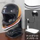 ヘルメットスタンド マットホワイト メッキモール D-2271