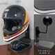 ヘルメットスタンド ブラックチェリー メッキモール D-2285