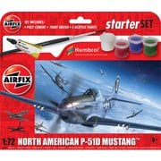 X55013 1/72 P-51D マスタング スターターセット [組立式プラスチックモデル]