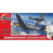 X50194 1/72 スピットファイア Mk.Vc vs メッサーシュミット Bf109F-4 コンボスターターセット [組立式プラスチックモデル]