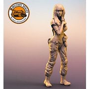 PD35423-8 1/35 ミリタリーガール No.8 ロングヘア立像 [組立式プラスチックモデル]