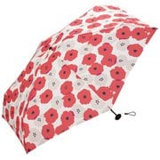折りたたみ傘 晴雨兼用 ベビーアンブレラ 50cm 手開き式 紫外線防止効果 ピオニ レッド CO02-9085-002