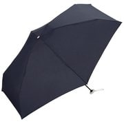折りたたみ傘 晴雨兼用 ベビーアンブレラ ソリッド 50cm 手開き式 紫外線防止効果 ミッドナイト ネイビー 濃紺 CO03-001-002