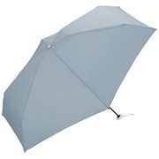 折りたたみ傘 晴雨兼用 ベビーアンブレラ ソリッド 50cm 手開き式 紫外線防止効果 クラウディ ブルーグレー CO03-001-002