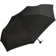 折りたたみ傘 晴雨兼用 UNISEX AIR-LIGHT LARGE FOLD ミニ 61cm 手開き式 紫外線防止効果 ブラック 軽量UX012-001-002BK