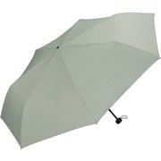 折りたたみ傘 晴雨兼用 UNISEX AIR-LIGHT LARGE FOLD ミニ 61cm 手開き式 紫外線防止効果 グリーン 軽量UX012-001-002GR