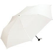 折りたたみ傘 晴雨兼用 UNISEX AIR-LIGHT LARGE FOLD ミニ 61cm 手開き式 紫外線防止効果 オフ(オフホワイト) 軽量UX012-001-002OF
