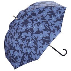 長傘 晴雨兼用 クロッカス 58cm ジャンプ式 紫外線防止効果 ネイビー 3845-04-001NV