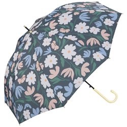 長傘 晴雨兼用 ポルク 58cm ジャンプ式 紫外線防止効果 チャコール 7348-04-001CH