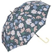 長傘 晴雨兼用 ポルク 58cm ジャンプ式 紫外線防止効果 チャコール 7348-04-001CH