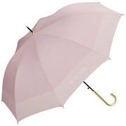 長傘 晴雨兼用 切り継ぎプレーン 58cm ジャンプ式 紫外線防止効果 ピンク 9095-04-001PK