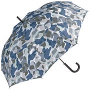 長傘 晴雨兼用 UNISEX BASIC JUMP 65cm ジャンプ式グレイッシュカモフラ ユニセックス UX01-362-001