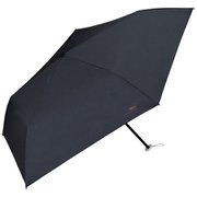 日傘 折りたたみ傘 晴雨兼用 遮光 軽量 ソリッド ミニ 50cm 手開き式 ブラック 遮光率100% UVカット率99.9% 完全遮光 軽量 801-16912-102BK