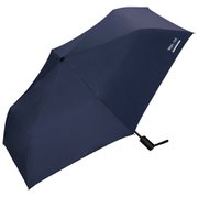 日傘 折りたたみ傘 晴雨兼用 IZA Type：Automatic ＆ Safe 54cm 自動開閉式 遮光率100％ UVカット率100％ 完全遮光ネイビー ZA013-910-102