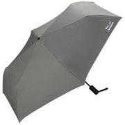 日傘 折りたたみ傘 晴雨兼用 IZA Type:Automatic & Safe 54cm 自動開閉式 遮光率100% UVカット率100% 完全遮光グレー ZA013-913-102
