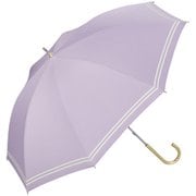 日傘 晴雨兼用 遮光 セーラー 50cm 手開き式 遮光率100% UVカット率100% 完全遮光ラベンダー 81-13719-101LV