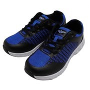 ads-024jBLUE245cm [ジュニアスポーツシューズ ライトレーサーII ADS-24J BLACK×BLUE 24.5cm]