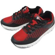ads-024jRED240cm [ジュニアスポーツシューズ ライトレーサーII ADS-24J BLACK×RED 24.0cm]
