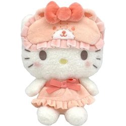 199225-24 サンリオキャラクターズ ぬいぐるみ S なかよしパジャマ ハローキティ [キャラクターグッズ]