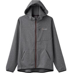 リカバリームーヴ ジップアップフードジャケット メンズ リカバリーウェア 杢グレー XLサイズ 8114
