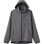 リカバリームーヴ ジップアップフードジャケット メンズ リカバリーウェア 杢グレー XXLサイズ 8114