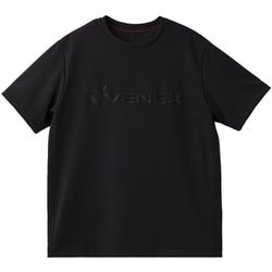 リカバリームーヴ エンボスロゴTシャツ メンズ リカバリーウェア ブラック Mサイズ 一般医療機器 8116