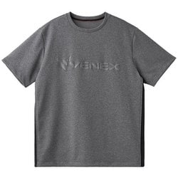 リカバリームーヴ エンボスロゴTシャツ メンズ リカバリーウェア 杢グレー Mサイズ 一般医療機器 8116